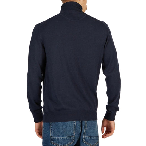 Dolcevita Uomo in misto lana Essential Blu LA MARTINA- Francavilla Moda